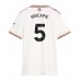 Arsenal Piero Hincapie #5 Tredjedrakt Dame 2025-26 Korte ermer